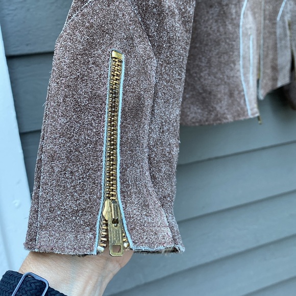 Vintage 70’s groovy suede leather jacket ❤️ This is the real deal! - Picture 6 of 17